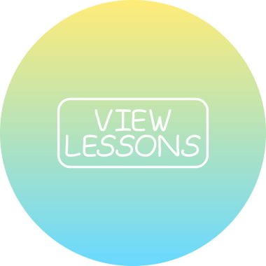 Dersleri Görüntüle Simge Tasarımı