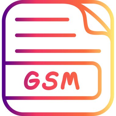 GSM Dosyası Temiz Profesyonel Düz Tasarım Özelliği
