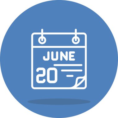 20 Haziran Entelektüel Özel Vektör Sanat Nesnesi