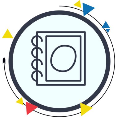 Büyük harf O web simgesi vektör illüstrasyonu