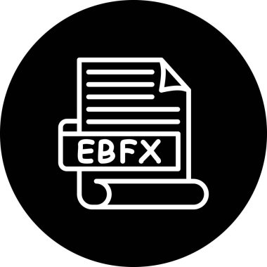 EBFX Dengeli Profesyonel Markalaşma Grafik Sembolü