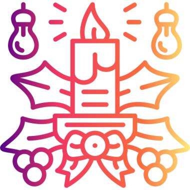 mum ağ ikonu vektör illüstrasyonu