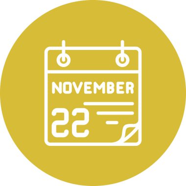 22 Kasım Vibrant Dijital Grafik Özelliği