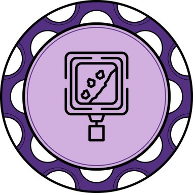 Düşen Kayalar Zarif Çağdaş Dijital Grafik Özelliği