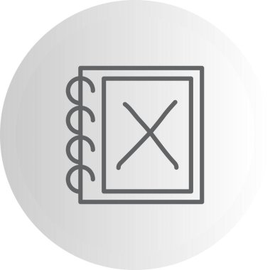 Büyük Harf X Web simgesi vektör illüstrasyonu