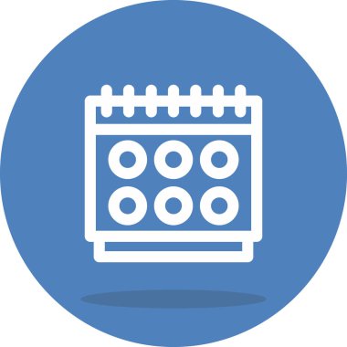 Takvim Ayrı İşlevsel İşlevsel Grafiksel Elementi