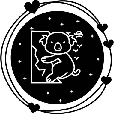 Koala  web icon vector illustration