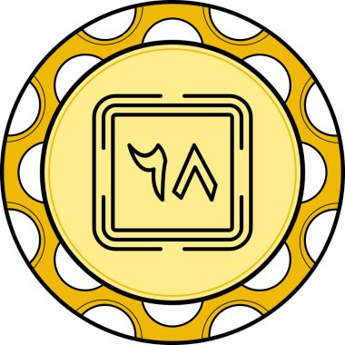 Altmış sekiz web simgesi vektör illüstrasyonu