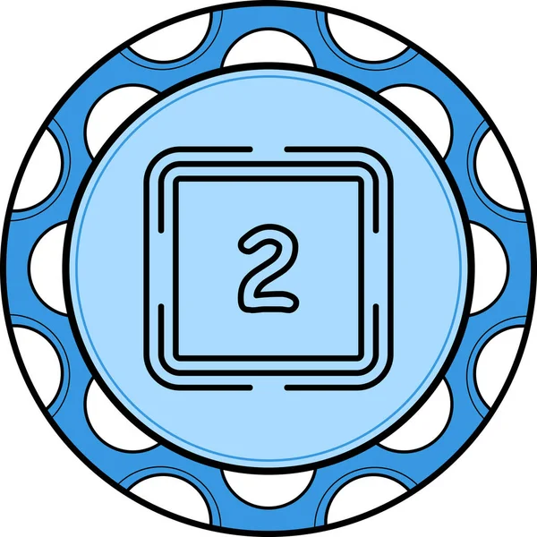 Tek sayılı iki oturuş merkezli eşmerkezli kare çerçeveler içinde yuvarlak köşeler ve ince doğrusal aksanlar.