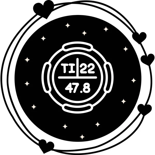 Titanyum Dengeli Profesyonel Markalaşma Grafik Sembolü