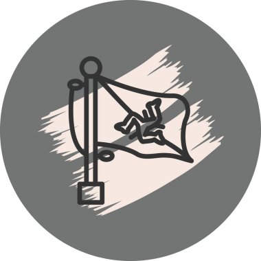 Sicilya 'nın ulusal bayrağı, simge tasarımı ögesi