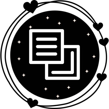 Web simgesi vektör illüstrasyonunu kopyala