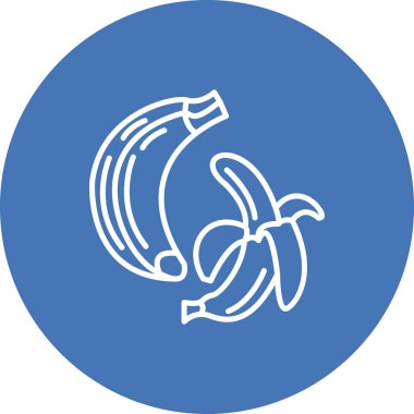 Muz Yenilikçi Düz Ürün Tasarım Sembolü