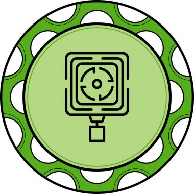 Döner Döner Yaratıcı Eşsiz Markalaştırma Vektörü Elementi