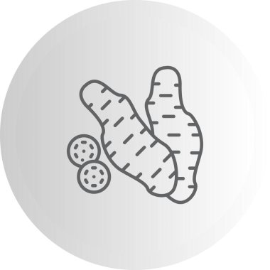 Çin Yam Minimum Düz Kullanıcı Deneyimi Sembolü