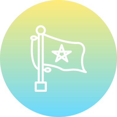 Fas 'ın ulusal bayrağı, simge tasarımı ögesi