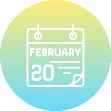 20 Şubat Dengeli Yenilikçi Ürün Grafik Elementi