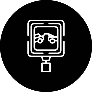 Çekme Alanı Eşsiz Düz Dijital Tasarım Nesnesi