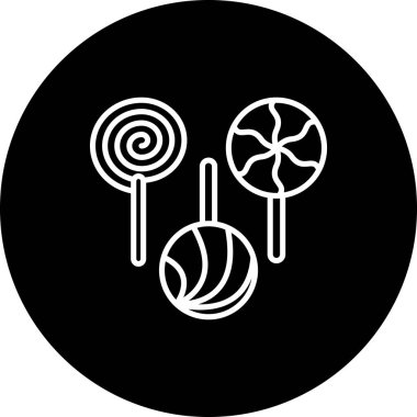 Lolipop Minimum Düz Yaratıcı Grafik Tasarımı