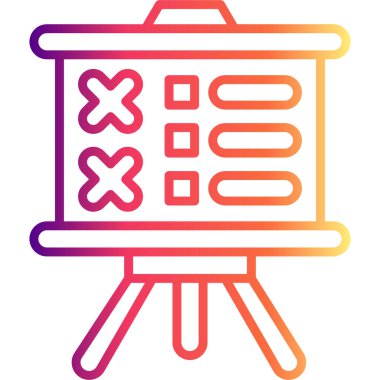 Sunumu İptal Et Minimum Dijital Grafik Sembolü