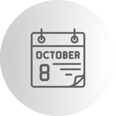 8 Ekim Modern Soyut Yaratıcı Tasarım Varlığı