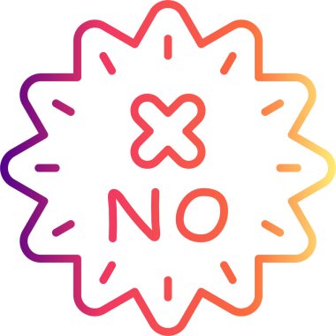 Konuşma balonu çizgisi simgesi, metin basit illüstrasyonlu web etiketi