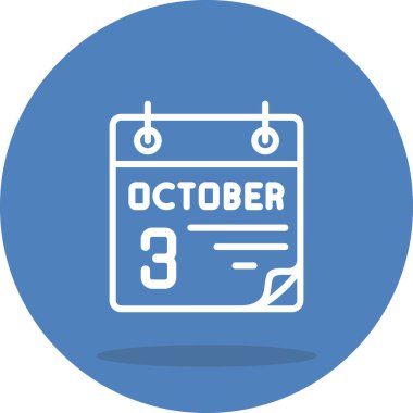 3 Ekim Modern Yaratıcı Grafik Özelliği