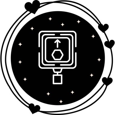 Profesyonel Yenilikçi Düz Tasarım Düzeninin Önünde Dur