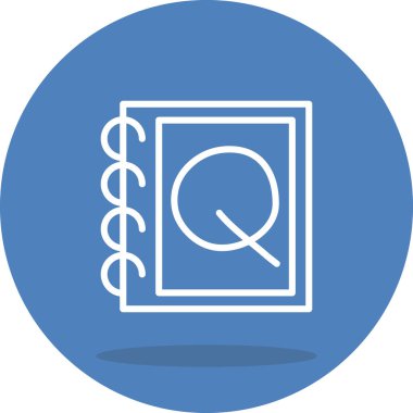 Büyük harf Q Ayrı Vibrant Dijital Grafik Özelliği