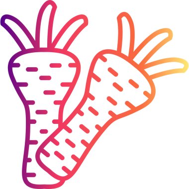 Yaban havucu Yaratıcı Yüksek Çözünürlüklü Grafik Elementi