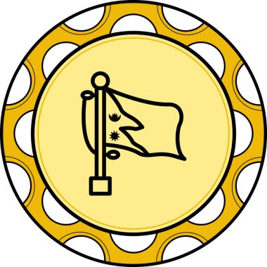 Nepal 'in ulusal bayrağı, simge tasarımı ögesi