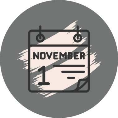 1 Kasım Yenilikçi Modern Yaratıcı Grafik Özelliği