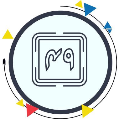 49 Web simgesi vektör illüstrasyonu