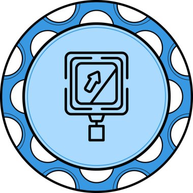 Hill Yüksek Kaliteli Modern Vektör Elementi