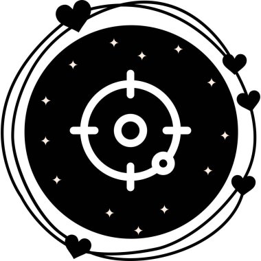 hedef web simge vektör çizim