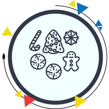 Noel Kurabiyeleri Özel Ürün Tasarımı Düzenlemesi