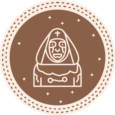 Şeytani Rahibe Ayırt Edilmiş Modern Temiz Sanat Özelliği