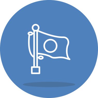 Japonya simgesinin ulusal bayrağı, tasarım ögesi