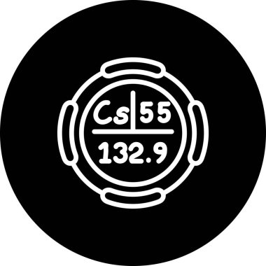 Caesium Yaratıcı Modern Düz Vektör Tasarımı