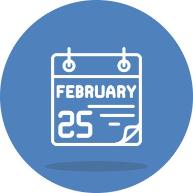 25 Şubat Profesyonel Asgari Yaratıcı Grafik Nesnesi