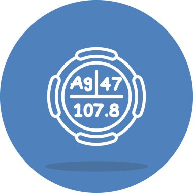 Gümüş Web simgesi vektör illüstrasyonu