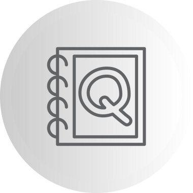 Capital Letter Q High Quality Scalable Vector Illustration