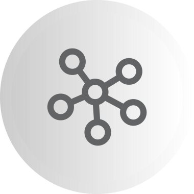 Ağ simgesi vektör illüstrasyon tasarımı