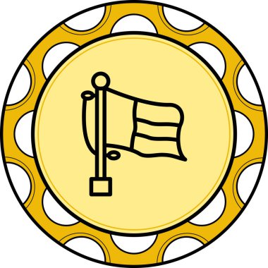 Bayrak Birleşik Arap Emirlikleri Yaratıcı İşlevsel Web Grafik Sembolü