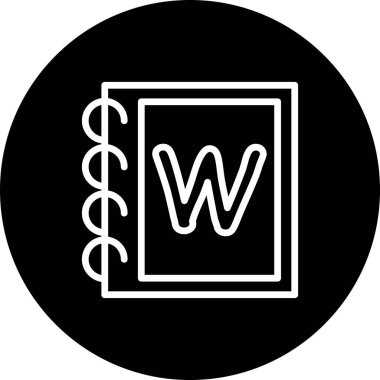 Büyük Harf W Premium Yenilikçi Web Tasarım Varlığı