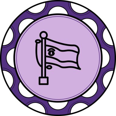 Kosta Rika ulusal bayrağı, simge tasarım unsuru