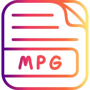 MPG Dosyası En Yüksek Kaliteli Grafik Sembolü