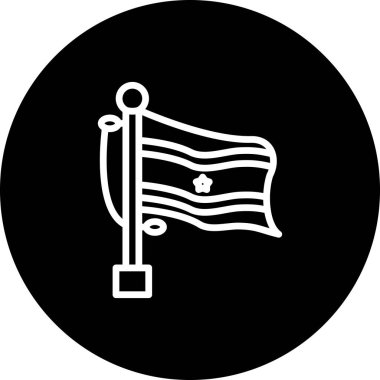 Surinam simgesinin ulusal bayrağı, tasarım ögesi