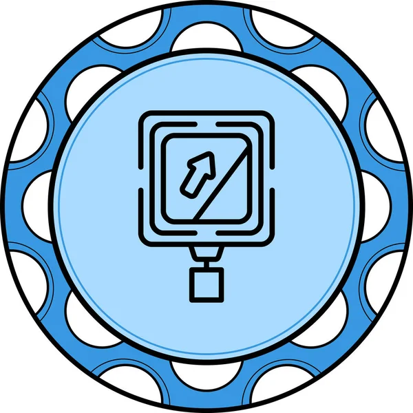 Hill Yüksek Kaliteli Modern Vektör Elementi