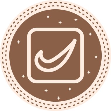 Kene Dengeli Düz Modern Tasarım Elemanı